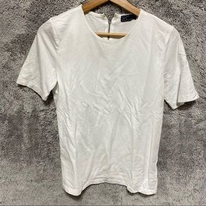 Gap Short Sleeve Top Zip on the back